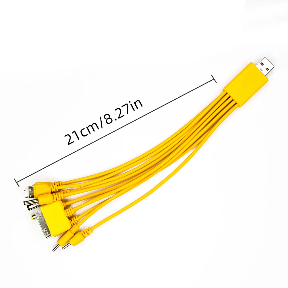 Multifunctional Ten-in-one Charging Cable Compatible SP/3DS/NDSL/WiiU/PSP