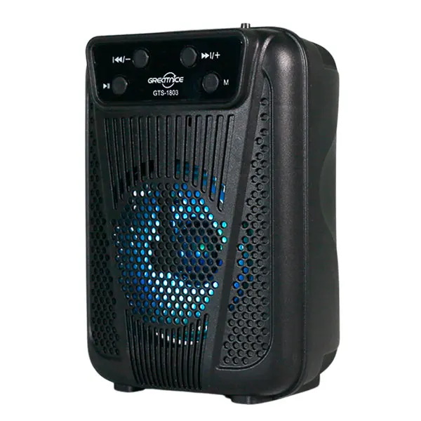 Haut-parleur Bluetooth avec lumière LED de 3″