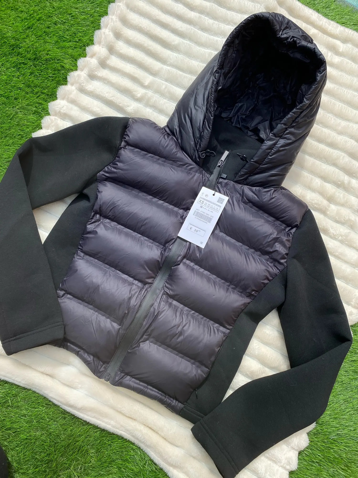 Women's Slim Fit Hooded Cotton Jacket photo review