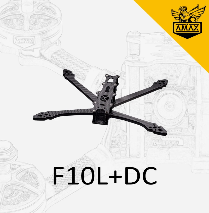 F10L+DC 10inch Carbon Frame Deadcat 8mm Arm Durable High Quality