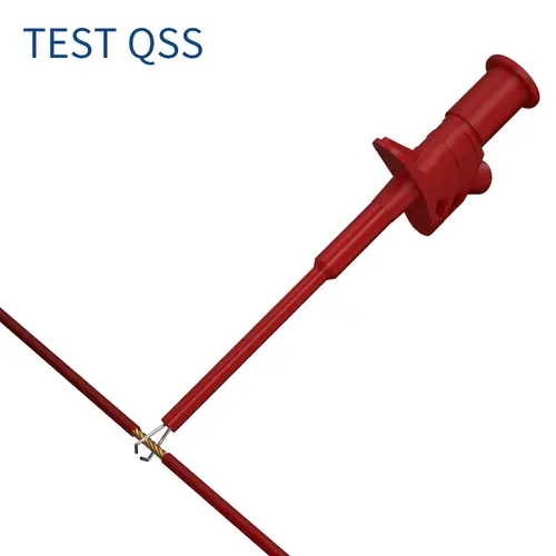 QSS 2PCS Flexible Test Hook Clip Professional IC Test Hook Clip Grabbers Probe Jumper High Voltage for Automobile Repair - Image 6
