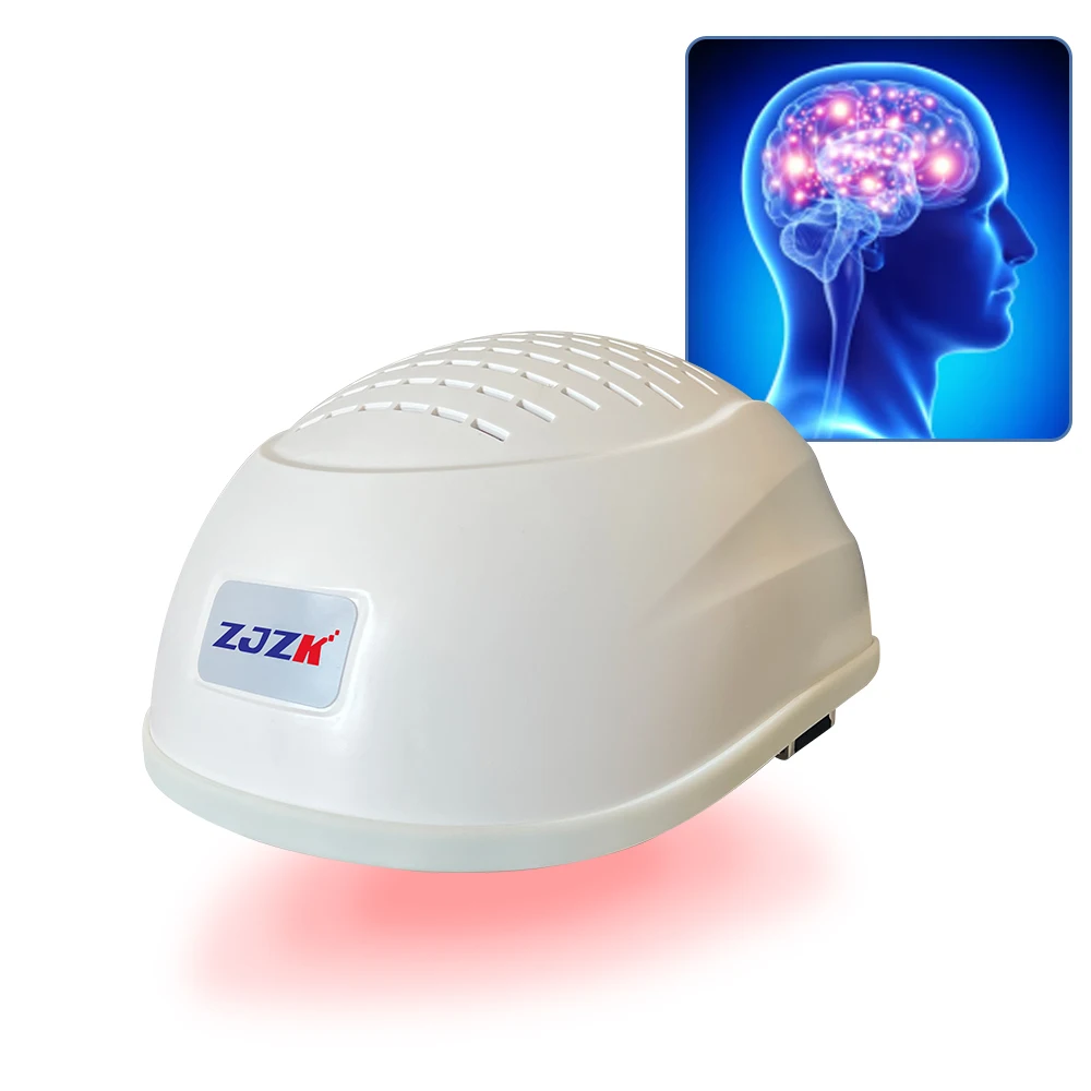 ZJZK Neuromodulacion Brain Wave Helmet 1070nm*280diodes  Infrared LED Light Therapy Parkinson Stroke Autism Migraine Treatment