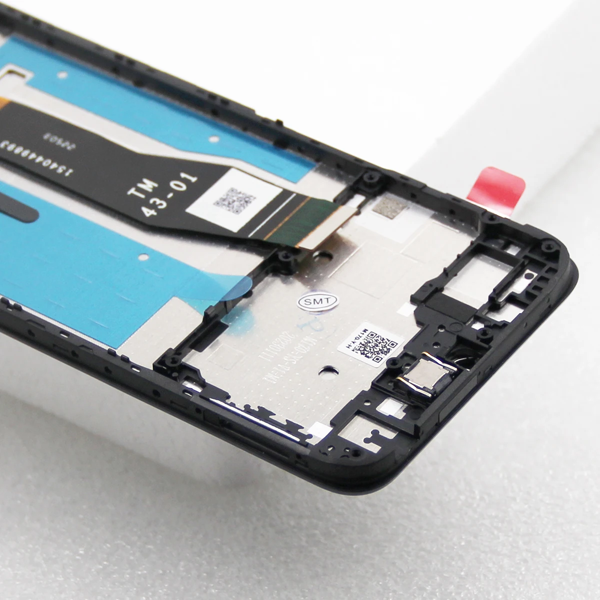 LADYSON LCD Display per Motorola Moto E13 2023 Schermo per Moto E13 Sostituzione dello Schermo 6.5 per Moto E13 LCD Display Touch Screen Digitizer Assembly con Strumenti(Nero con Cornice