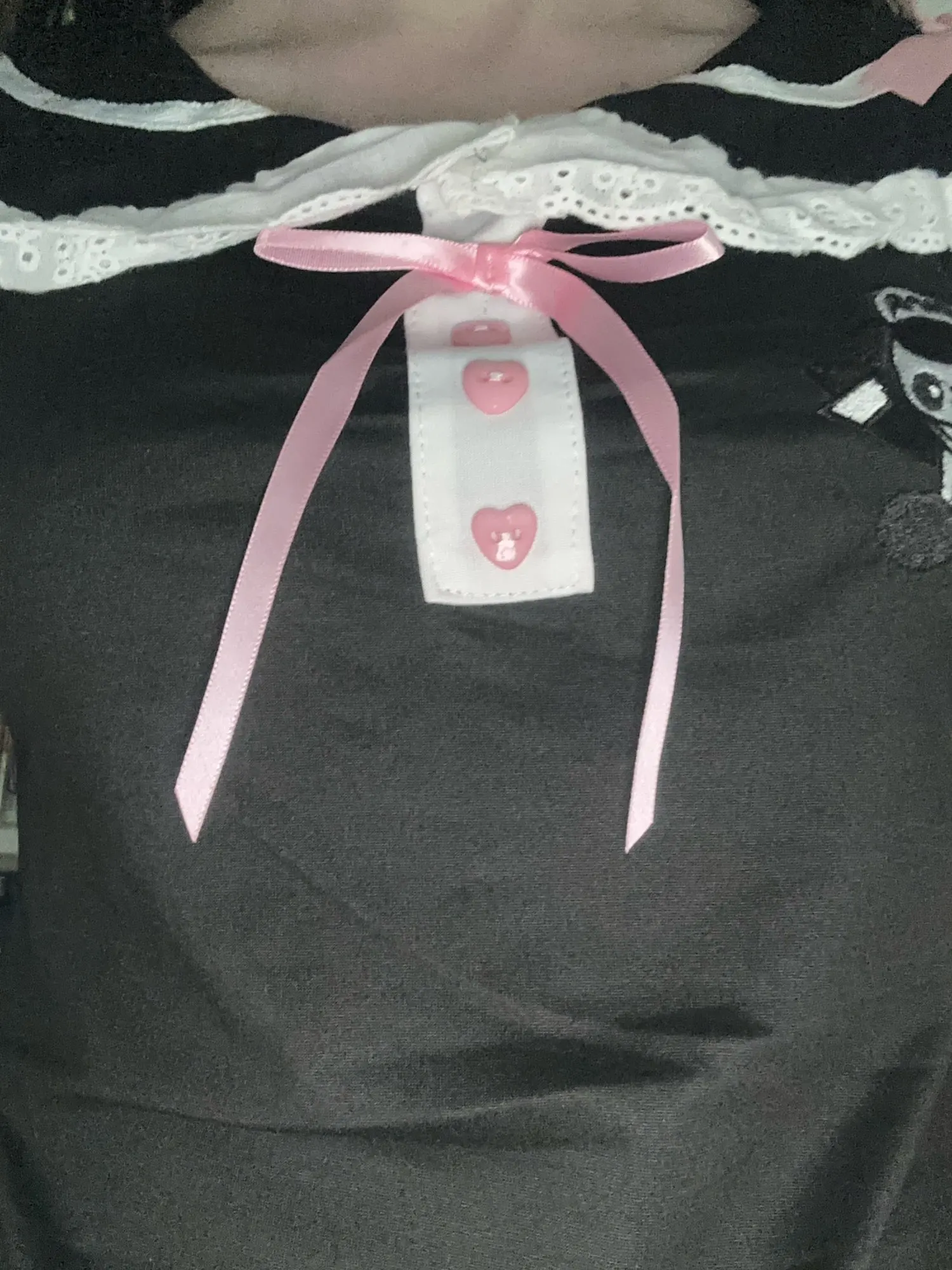 Midnight Panda Sailor Kawaii T-Shirt photo review