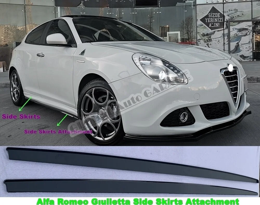 Per Alfa Romeo Giulietta Minigonne Laterali Attacco 2010-2020 Davanzale Trim Car Styling Accessorio Auto Spoiler Universale Paraspruzzi Sport