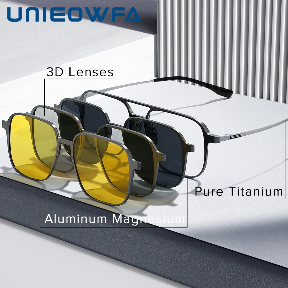 magnetic clip on sunglasses titan