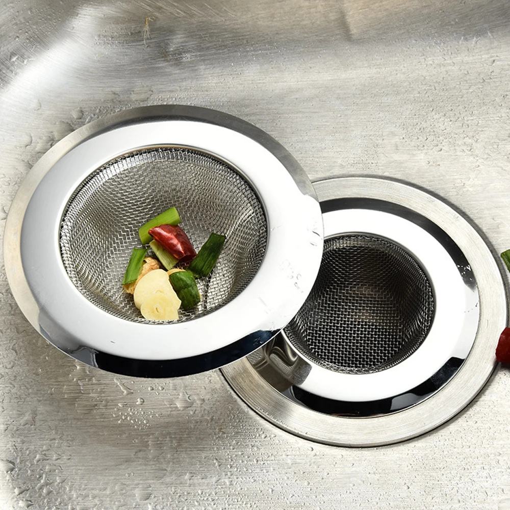 Kitchen Sink Filter Strainer Anti-clogging Washbasin Stainless Steel Mesh Bathroom Drain Hole kitchen sink filter,sink strainer,sink filter,kitchen sink strainer