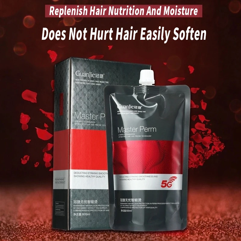 Description Picture 2 of item800ml Keratin Protein Correcting Hair Straightening Cream Replenish Hair Nutrition And Moisture Does Not Hurt Hair Easily Soften