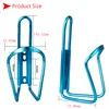 Bicycle Bottle Holder Aluminum Alloy Bicycle Kettle Cage Universal Road Mountain Bike Water Bottle Rack Cycling Water Cup Mount 5