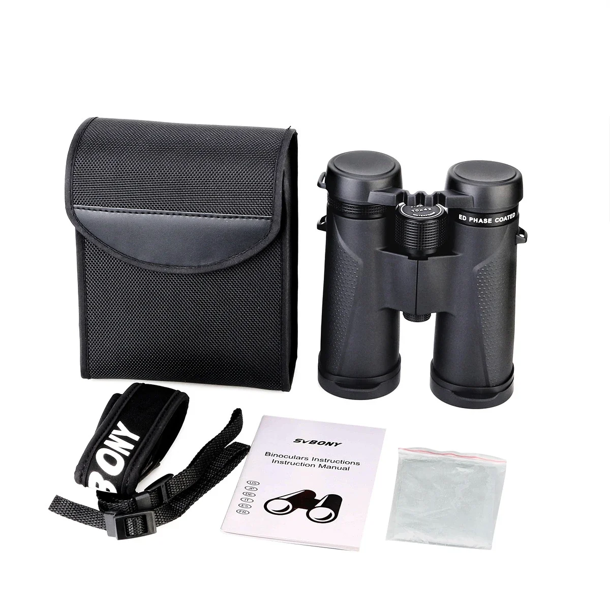 Svbony SV202 8X32/8x42/10x42 ED Binocular with SV406P 20-70X80mm spotting scope IPX7 Waterproof for Bird Watching,camping 6