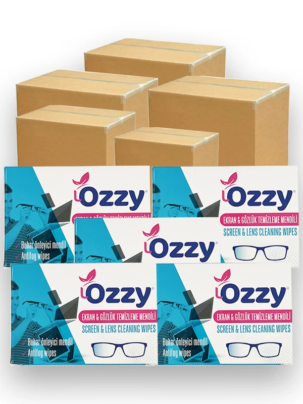 

Screen And Lens Cleaning Wipe Set Disposable Wipes Set in Separate Packages - 5 Box