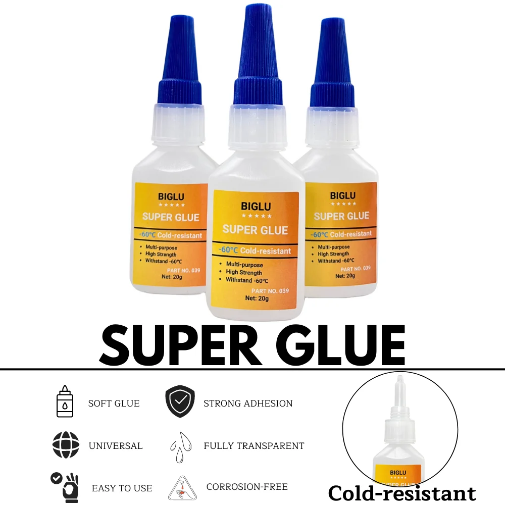 Super Colla Istantanea Per Plastica - 60g | Adesione Fortissima | Asciuga In 10 Secondi | Impermeabile - Foto 2