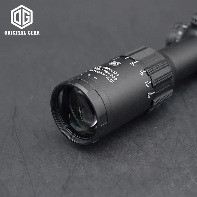 EvolutionGear TANGO6T SCOPE DVO 1-6X24mm FFP Illuminated LPVO Tango 6T With  RM06 Red Dot Mini Sight Combo - AliExpress