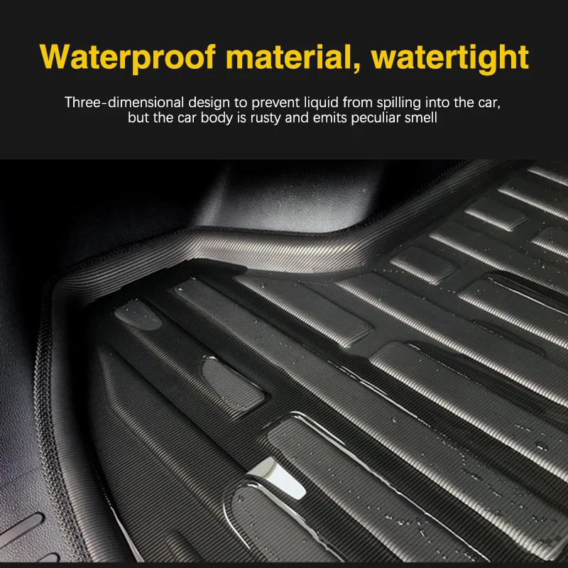 Car Rear Trunk Mat Panel Parts Foot Liner Luggage Tray Rug Pad Boot Carg Cover Accessories for Roewe MG RX5 Plus