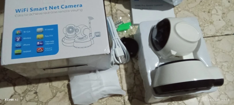 8MP IP WiFi Camera Surveillance Security Baby Monitor AI Human Tracking Cam Full Color Night Vision CCTV Indoor Video Camera photo review