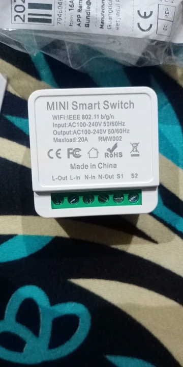 16A/20A WiFi Mini Smart Switch Module 2-way Control Cozy Life APP Remote Control for Alexa Google Home Automation Voice Control photo review