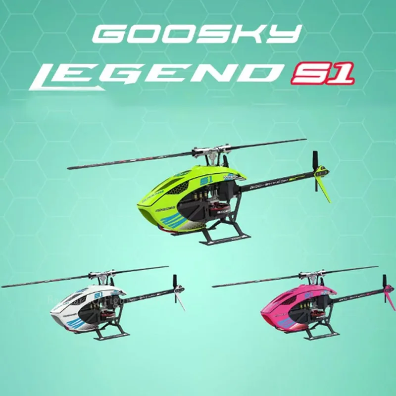 GooSky RS4 Legend 6CH 400 klasse 3D RC helikopter - Flybarless direct aangedreven borstelloze GooSky RS4 Legend 6CH 400 klasse 3D RC helikopter - Flybarless direct aangedreven borstelloze