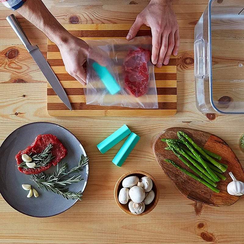 Sous Vide Weights Keep Bags Submerged In Place and Eliminate Floating Food  Set of 3 Weights 6.2 Ounces Food Safe Silicone - AliExpress