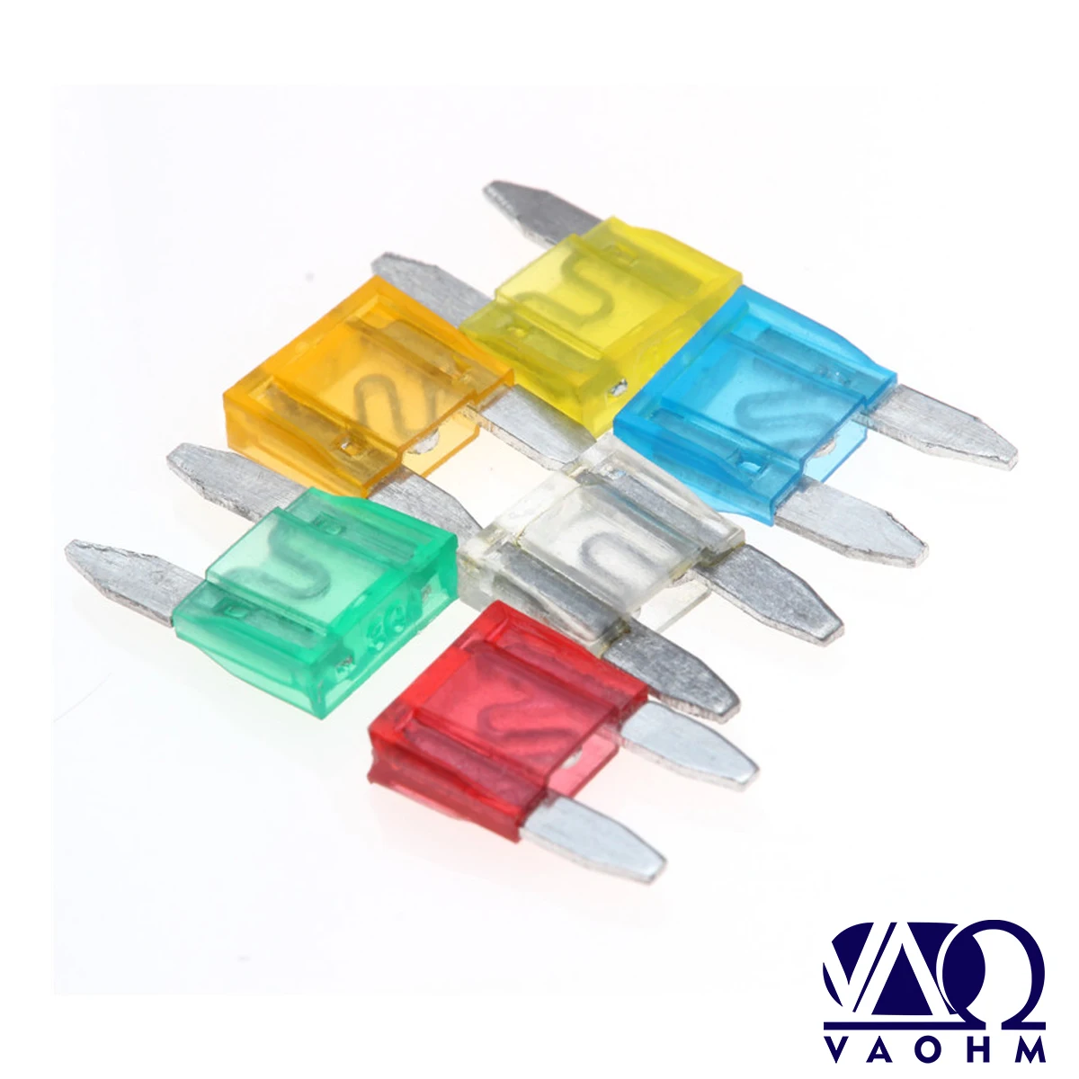 10PCS Auto Blade Type Small Car Fuses 3A 5A 7.5A 10A 15A 20A 25A 30A 35A 40A