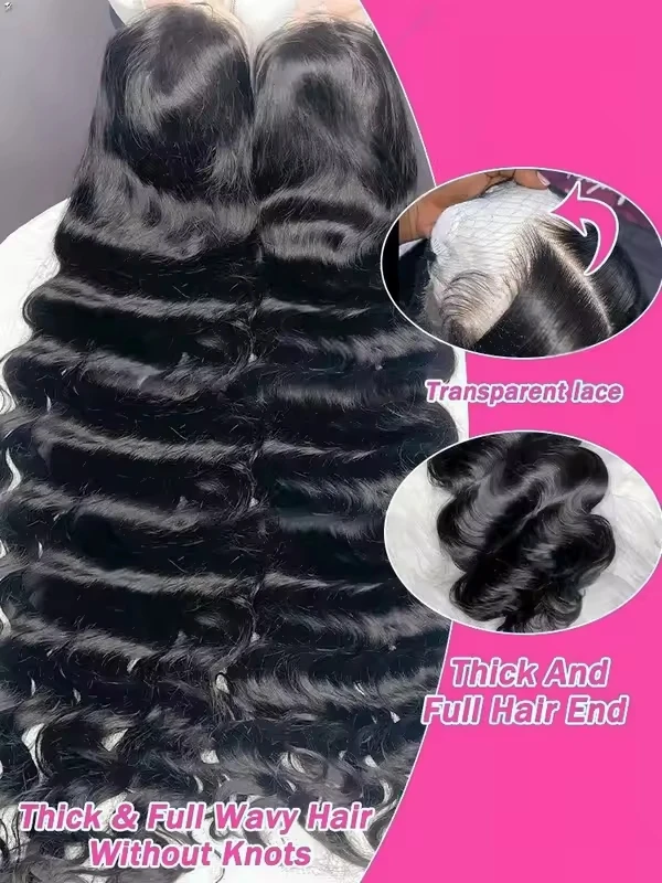 Body Wave 28 30 Inch 200 Density HD Lace Frontal 13X4 13X6 Human Hair Wigs Brazilian Glueless Lace Front Wig For Women 6