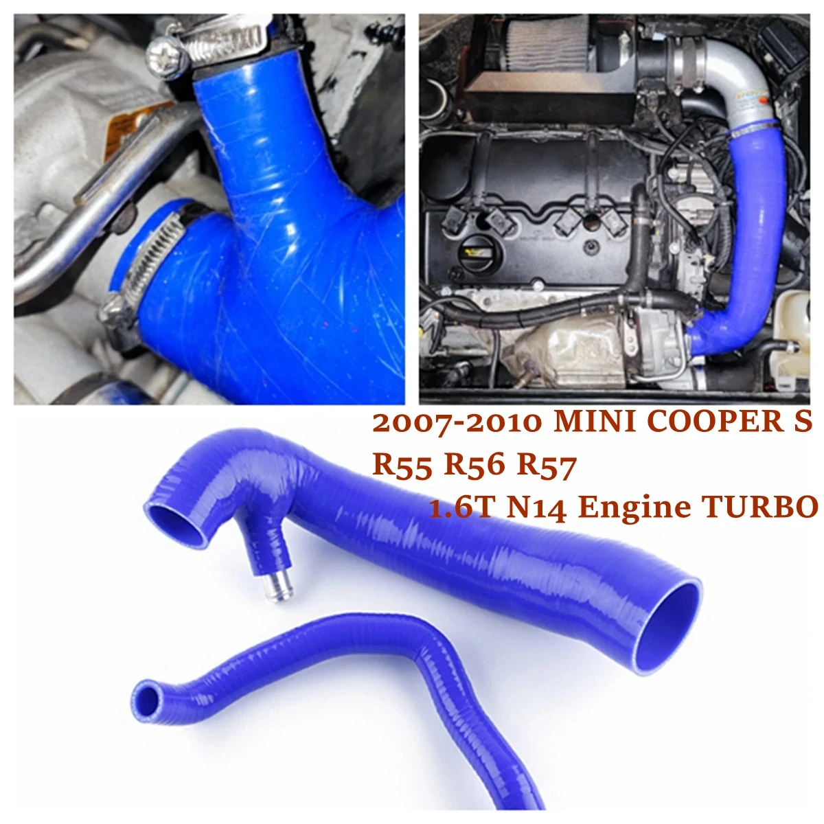 For 20072010 Mini Cooper S R56 1.6t Engine Turbo Air Intake Boost Hose