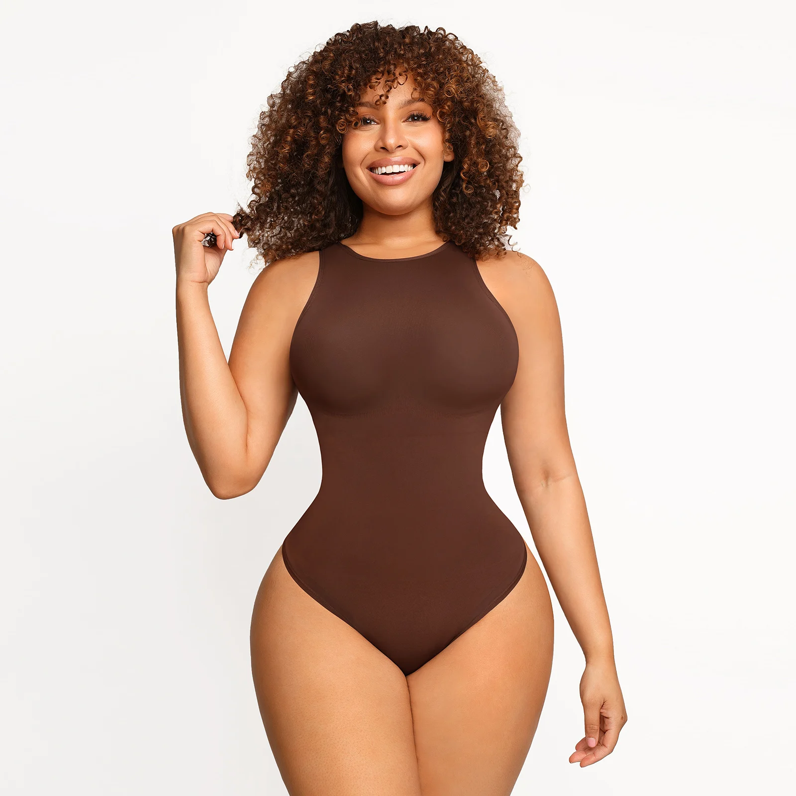 Thong Body-Hugging Jumpsuit Bodysuit Tops