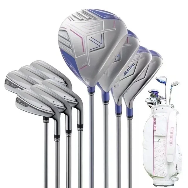 Women Complete Sets Clubs MARUMAN SG Full Set Right Handed Golf Driver Wood Irons Putter L Flex Graphite Shaft Free Shipping