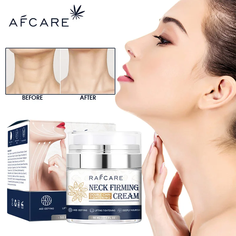 Neck Anti Wrinkle Cream Collagen Hyaluronic Acid Niacinamide Fade Fine Lines Whitening Moisturizing Lifting Firming Skin Care
