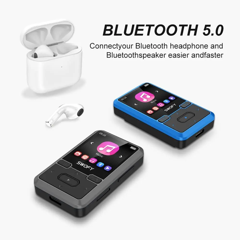 MECHEN M10 32GB Clip Mini MP3 přehrávač Bluetooth 5.0 - Image 2