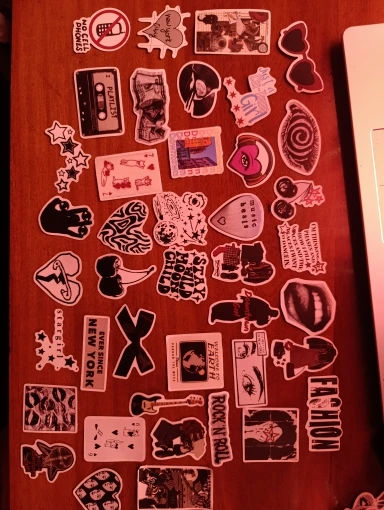 Lot De 100 Autocollants Graffiti Y2K - Stickers Colorés Pour Skate, Valise, Laptop, Vélo (vinyle Imperméable) - 6
