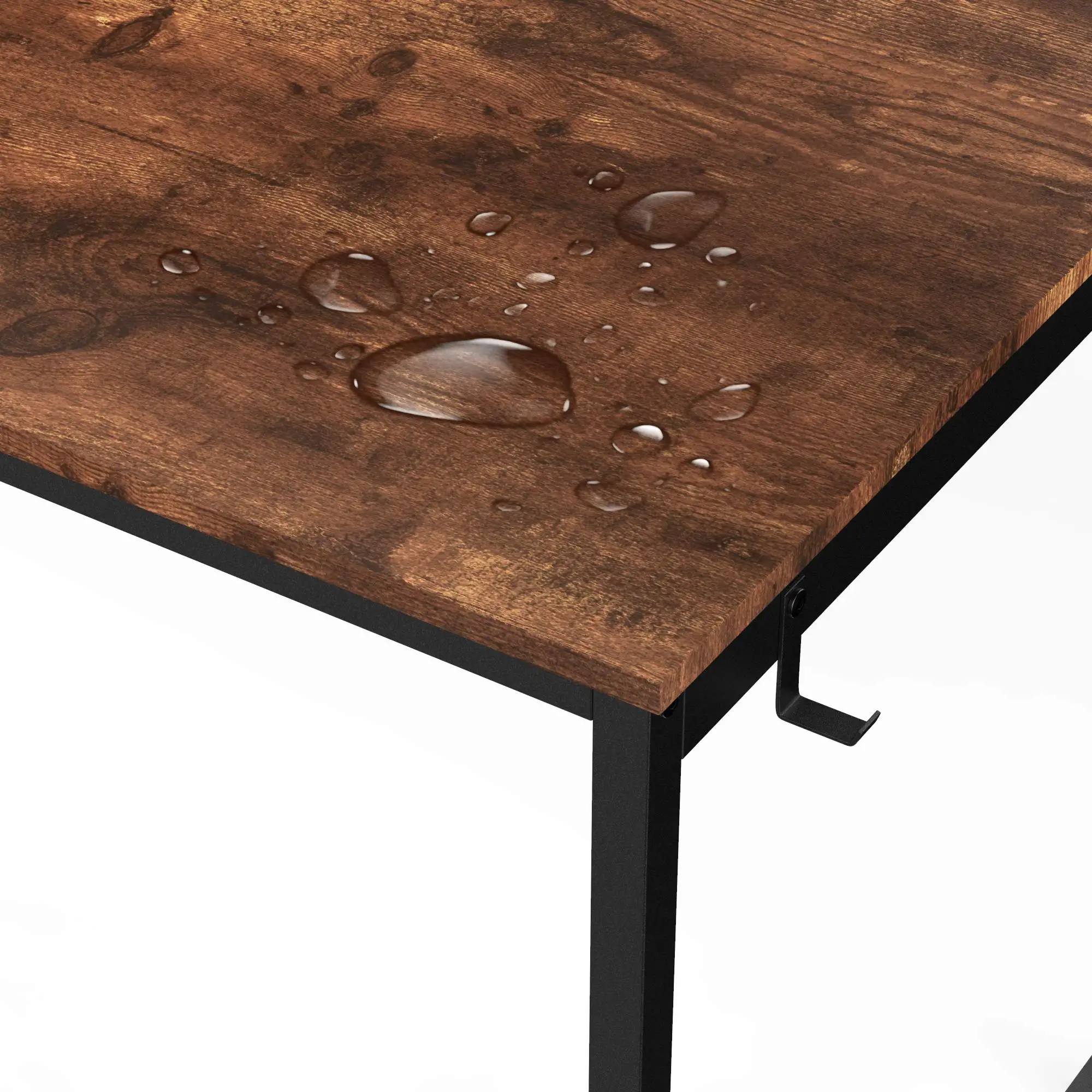40" Office Desk with 2 Non-Woven Drawers - Versatile Computer Writing Table for Home, Bedroom, Office, or Student Use 5