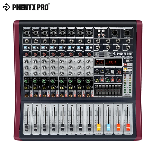 bibliotek Undvigende Meget sur Stereo Equalizer | Audio Mixer | Phenyx Pro | Dj Equipment - 8 2-channel Audio  Mixer 256 - Aliexpress