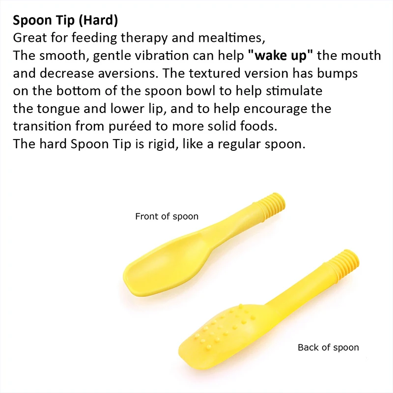 Silicone Feeding Spoon Learning Spoons Fork Spoon Set Baby Cutlery ARK Textured Spoon Tip Sensory Feeding Tool