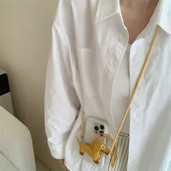 Chic Crossbody Phone Case with Fabric Strap and Back Clip - -iPhone 13 (VE055 - 13)