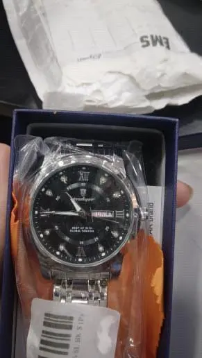 POEDAGAR Luxury Watch for Men photo review