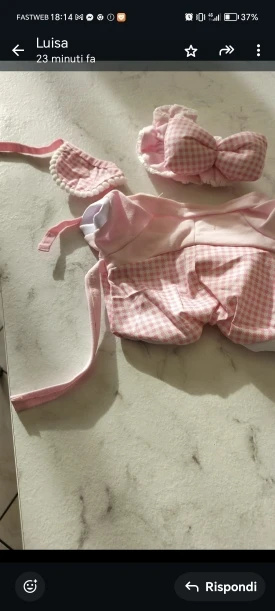 Getahug White Mink Hat Brown Overalls Bear | Handmade Jointed Teddy Bear Gift photo review