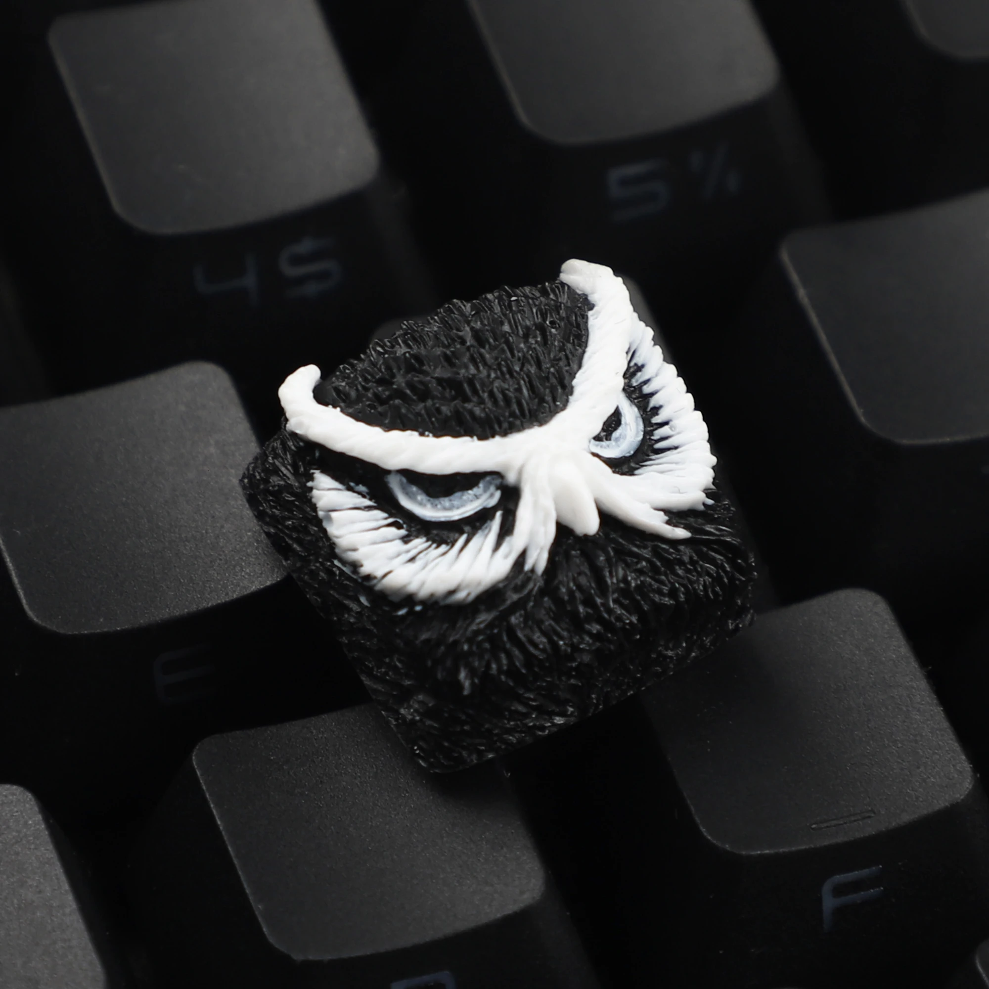 Coruja Resina Keycaps para Gaming Teclado Mecânico Handmade Artisan Cherry mx - Imagem 6