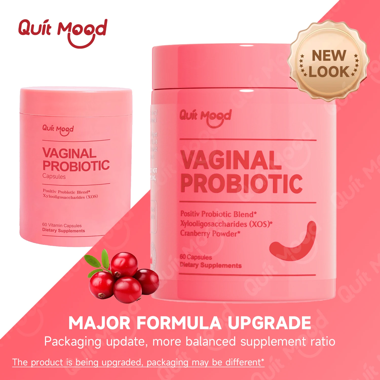 Quitmood Probiotics for Women with Cranberry Extract