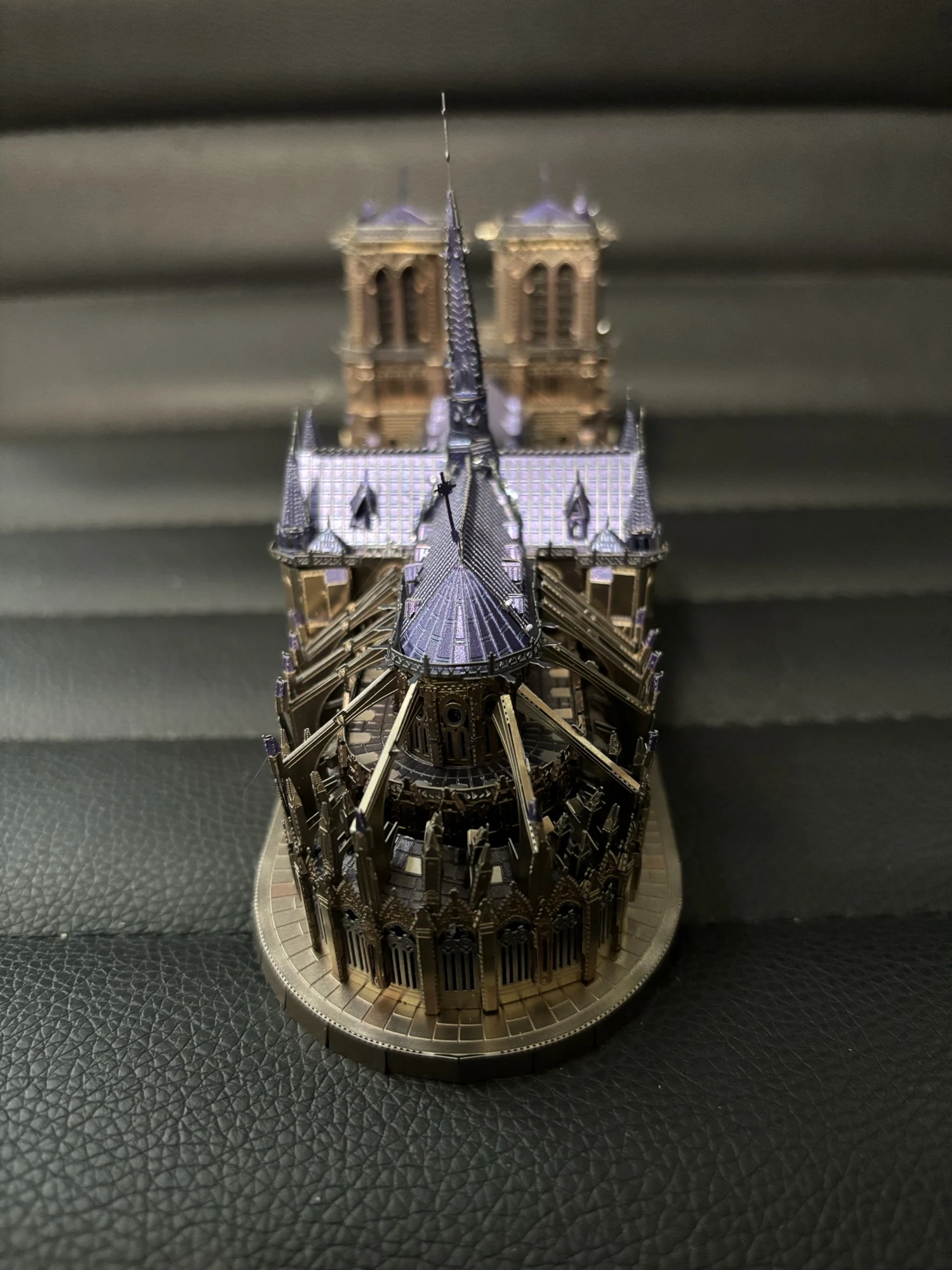 Piececool металлический 3D пазл Парижский собор Нотр-Дам | AliExpress