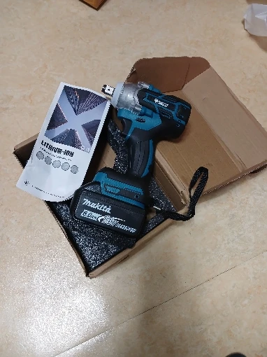 TW285 520N.m Cordless Electric Impact Wrench - Brushless Power Tool for Makita 18V Battery photo review