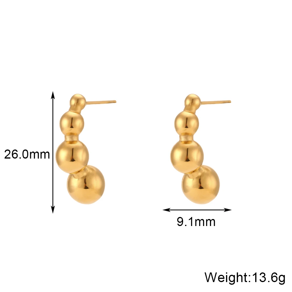 Flipkart.com - Buy Rockoshop Simple Artificial Pearl Ball Stud Earrings For  Women Daily Wear Alloy Stud Earring Online at Best Prices in India