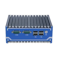 HUNSN Fanless Mini PC,Desktop Computer,HTPC,Kodi Box,Celeron J1900,BX12,Windows 11/Linux Ubuntu,WiFi,BT,4COM,HDMI,2LAN,SIM Slot 2