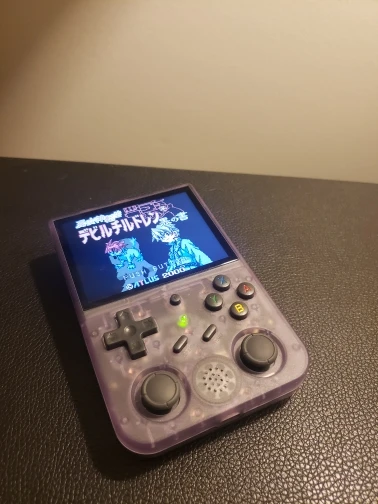 Lecteur Rétro Portable ANBERNIC RG353V 3.5" - 20 Jeux Inclus, Android Linux, Poignée Filaire photo review