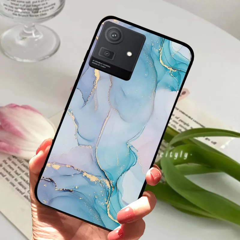 Shockproof Soft TPU Silicone Phone Case with Cartoon Matte Design