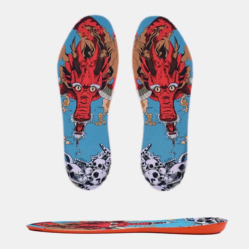 PU insole D3O skateboarding shock-absorbing Two For One