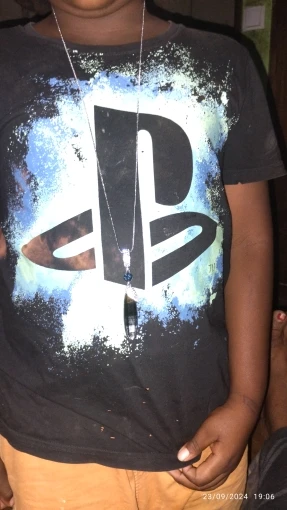 Vintage Ocean Blue Crystal Long Necklace photo review