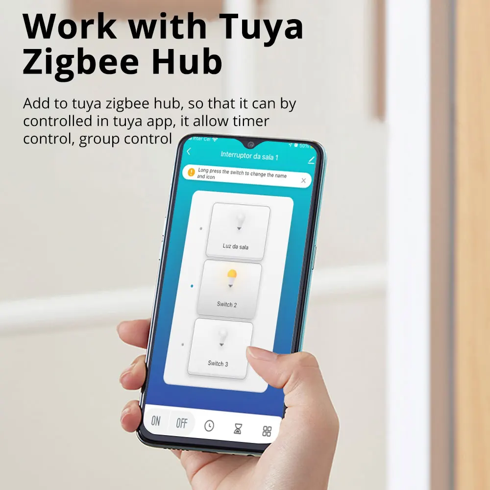 The Light Switch|smart Zigbee Light Switch 1-3 Gang, Alexa