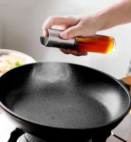 Garrafa oil spray kitchen cooking oil dispenser oil spray bottle oil BBQ fitness — view 2