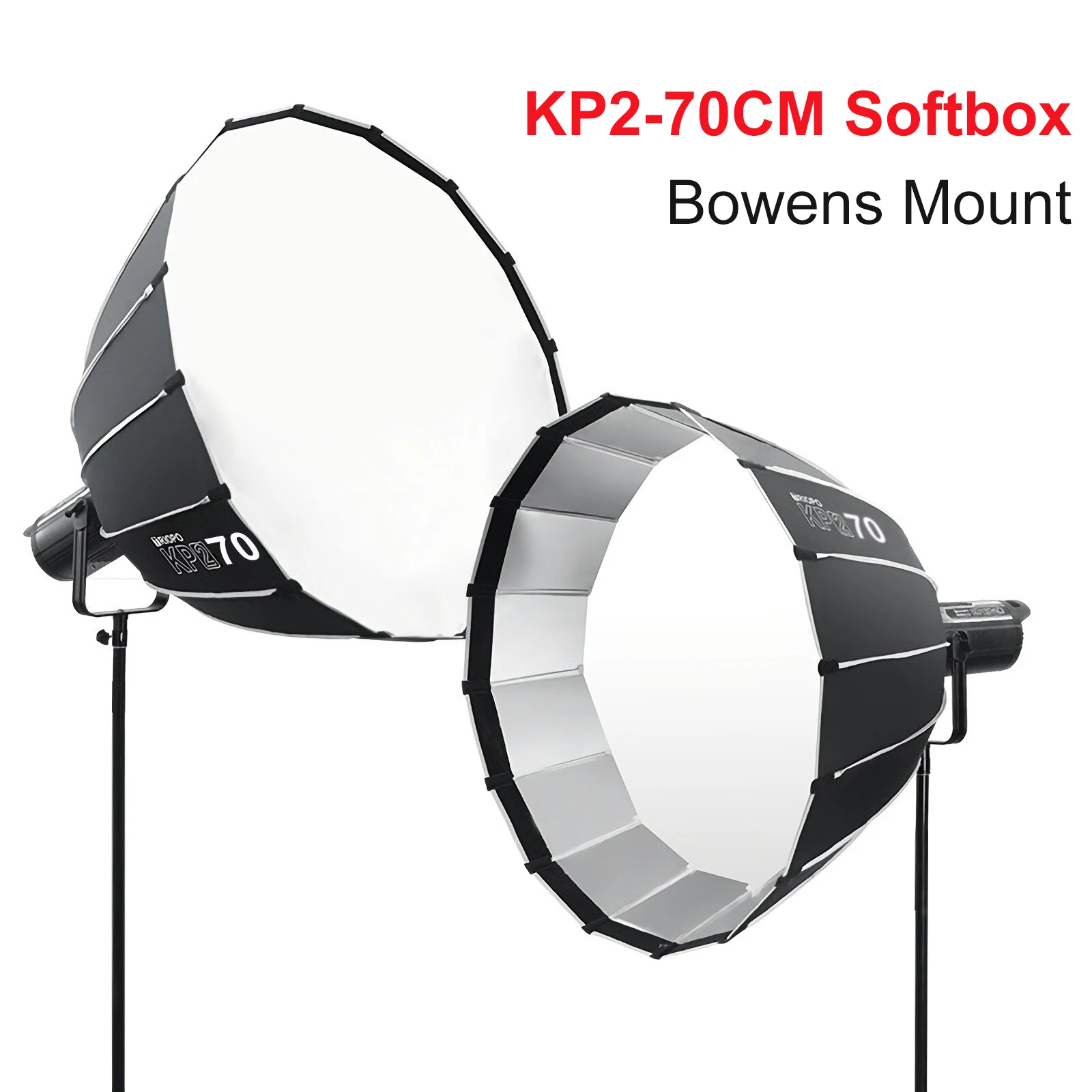 

Мягкий складной зонт-рассеиватель Triopo, 70 см