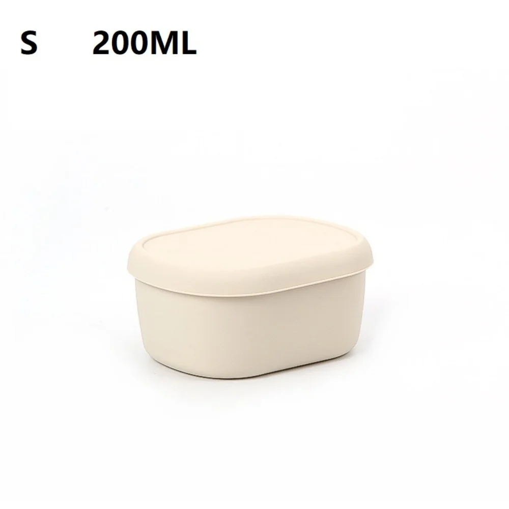 מיכלי סיליקון ניתנים לשימוש - מיכלי אחסון מזון סיליקון גדולים, חופשיים מ-BPA, אטומים לאוויר, בטוחים למקלחת ולמקרר